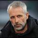 LEIPZIG, GERMANY - MARCH 15: Marco Rose, Head Coach of RB Leipzig, looks on prior to the Bundesliga match between RB Leipzig and Borussia Dortmund at Red Bull Arena on March 15, 2025 in Leipzig, Germany.