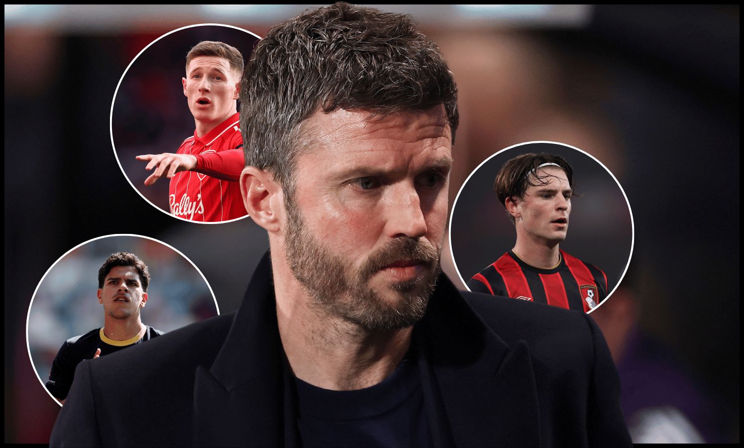 BOURNEMOUTH, ENGLAND - MARCH 20: Michael Carrick, Manager of Manchester United, looks on prior to the Premier League match between Bournemouth and Manchester United at Vitality Stadium on March 20, 2026 in Bournemouth, England.