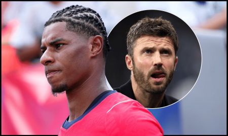 TAMPA, FLORIDA - JUNE 06: Marcus Rashford #11 of England looks on prior to the international friendly match between England and New Zealand at Raymond James Stadium on June 06, 2026 in Tampa, Florida