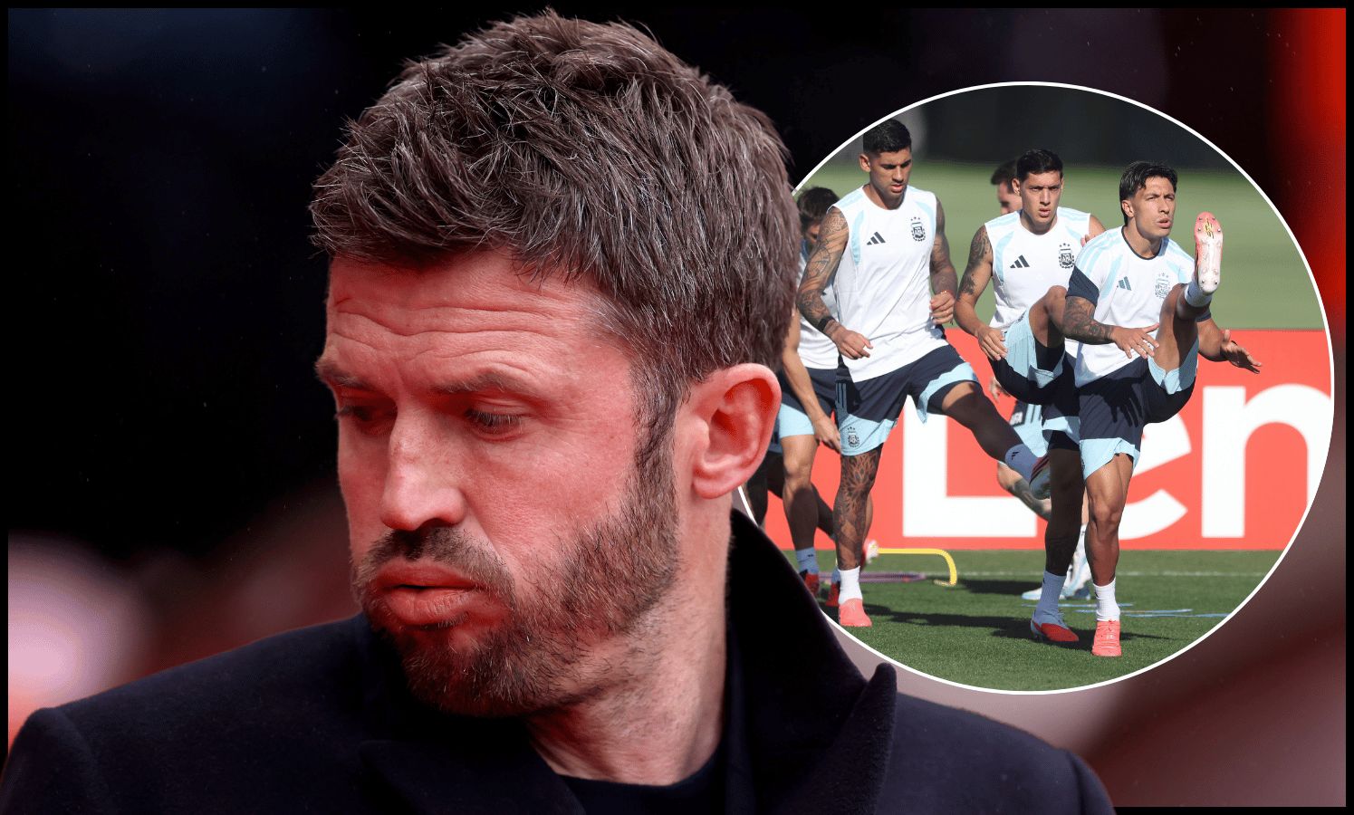 SUNDERLAND, ENGLAND - MAY 09: Michael Carrick, Manager of Manchester United, looks on prior to the Premier League match between Sunderland and Manchester United at Stadium of Light on May 09, 2026 in Sunderland, England.