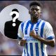 BRIGHTON, ENGLAND - APRIL 12: Carlos Baleba of Brighton & Hove Albion looks on during the Premier League match between Brighton & Hove Albion FC and Leicester City FC at Amex Stadium on April 12, 2025 in Brighton, England.
