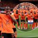 HOUSTON, TEXAS - JUNE 20: Crysencio Summerville #24 of the Netherlands celebrates scoring his team's fifth goal during the FIFA World Cup 2026 Group F match between Netherlands and Sweden at Houston Stadium on June 20, 2026 in Houston, Texas.