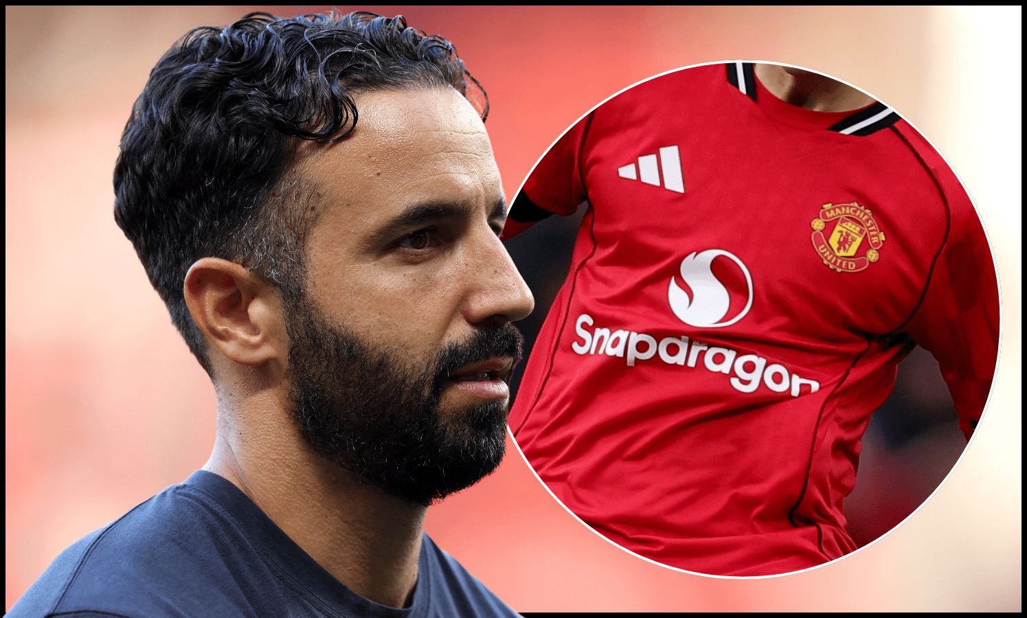 MANCHESTER, ENGLAND - AUGUST 17: Ruben Amorim, Manager of Manchester United looks on following the Premier League match between Manchester United and Arsenal at Old Trafford on August 17, 2025 in Manchester, England.