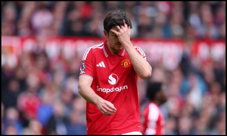 Harry Maguire looking dejected