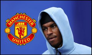 Marcus Rashford looking on