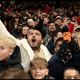 MANCHESTER, ENGLAND - DECEMBER 26: Fans of Manchester United show support for their team prior to the Premier League match between Manchester United and Newcastle United at Old Trafford on December 26, 2025 in Manchester, England.
