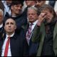 MANCHESTER, ENGLAND - SEPTEMBER 14: Omar Berrada, CEO of Manchester United and Sir Jim Ratcliffe, CEO of INEOS group, look on prior to the Premier League match between Manchester City and Manchester United at Etihad Stadium on September 14, 2025 in Manchester, England.
