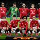 MANCHESTER, ENGLAND - JANUARY 23: Manchester United players pose for a team photo on the pitch ahead of the UEFA Europa League 2024/25 League Phase MD7 match between Manchester United and Rangers FC at Old Trafford on January 23, 2025 in Manchester, England