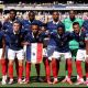 EAST RUTHERFORD, NEW JERSEY - JUNE 30: France players pose for a team photograph before the FIFA World Cup 2026 Round Of 32 match between France and Sweden at New York New Jersey Stadium on June 30, 2026 in East Rutherford, New Jersey.