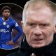 MANCHESTER, ENGLAND - MARCH 13: Paul Scholes, former Manchester United player and TV Pundit for TNT Sports looks on prior to the UEFA Europa League 2024/25 Round of 16 Second Leg match between Manchester United and Real Sociedad de Futbol at Old Trafford on March 13, 2025 in Manchester, England.