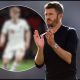 BRIGHTON, ENGLAND - MAY 24: Michael Carrick, Manager of Manchester United, applauds the fans after the Premier League match between Brighton & Hove Albion and Manchester United at the Amex Stadium on May 24, 2026 in Brighton, England.