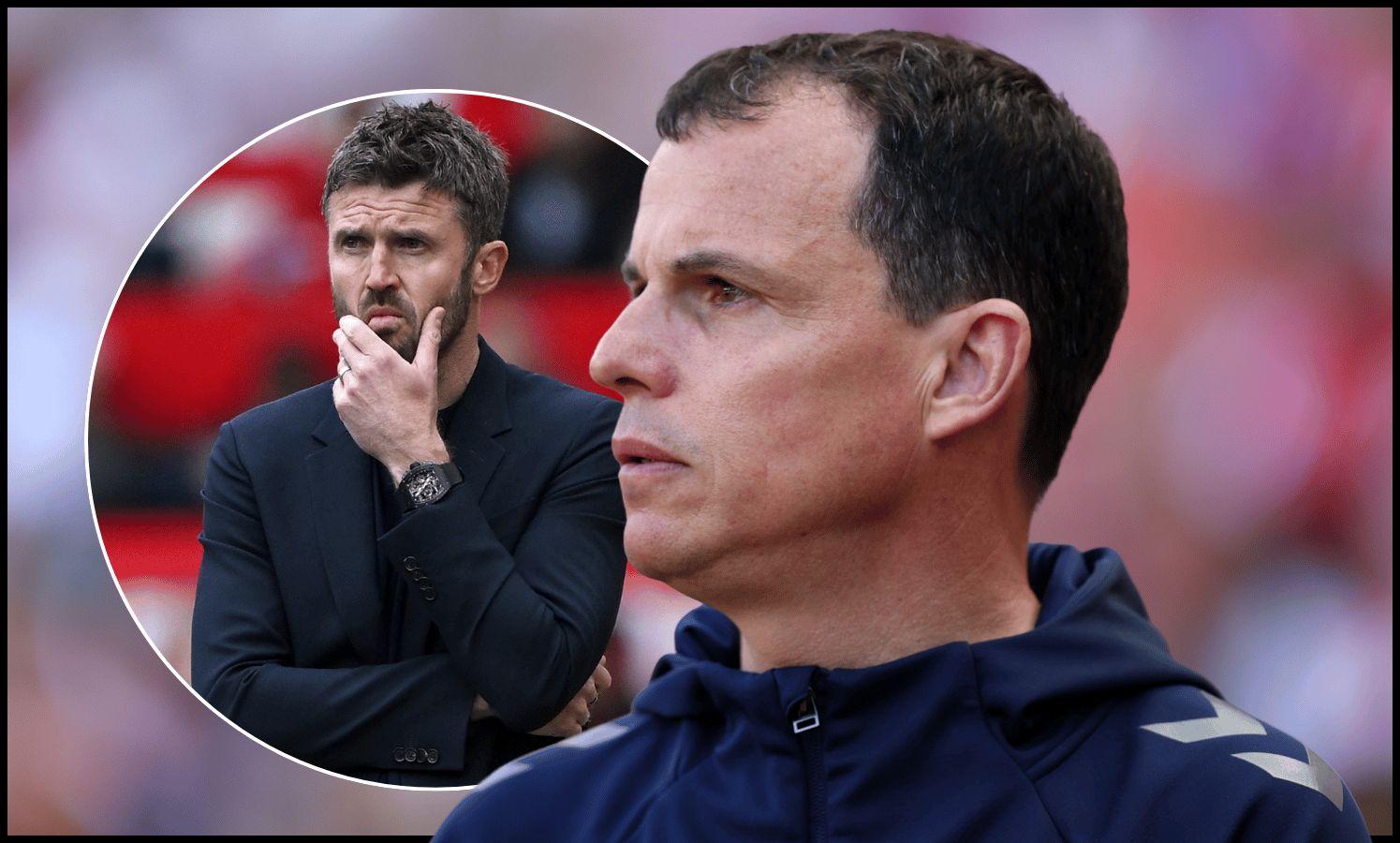 SUNDERLAND, ENGLAND - MAY 24: Regis Le Bris, Manager of Sunderland, looks on prior to the Premier League match between Sunderland and Chelsea at Stadium of Light on May 24, 2026 in Sunderland, England.