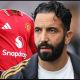 LONDON, ENGLAND - AUGUST 24: Ruben Amorim, Manager of Manchester United, looks on prior to the Premier League match between Fulham and Manchester United at Craven Cottage on August 24, 2025 in London, England.