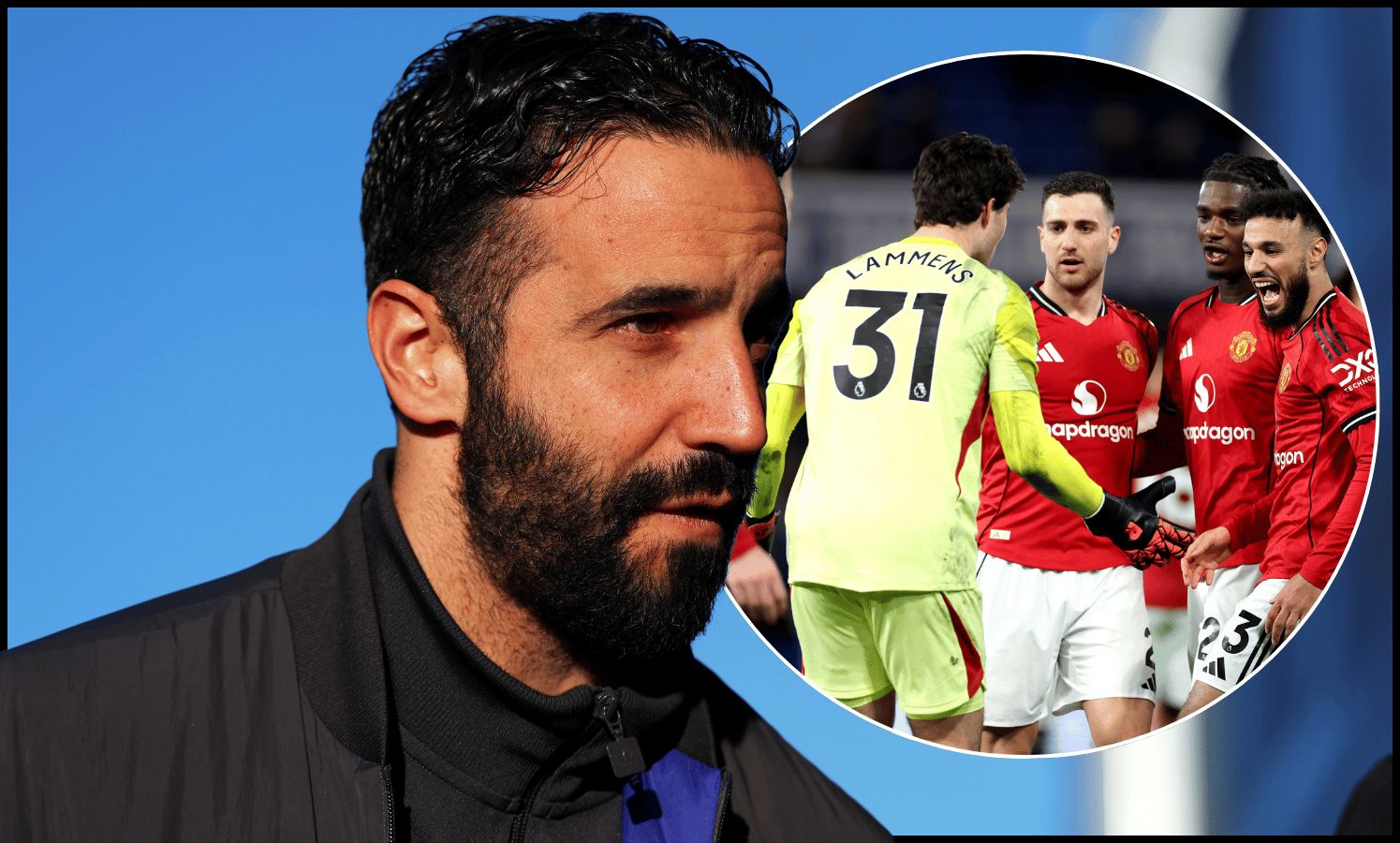 LEEDS, ENGLAND - JANUARY 04: Ruben Amorim, Manager of Manchester United, arrives at the stadium prior to the Premier League match between Leeds United and Manchester United at Elland Road on January 04, 2026 in Leeds, England.