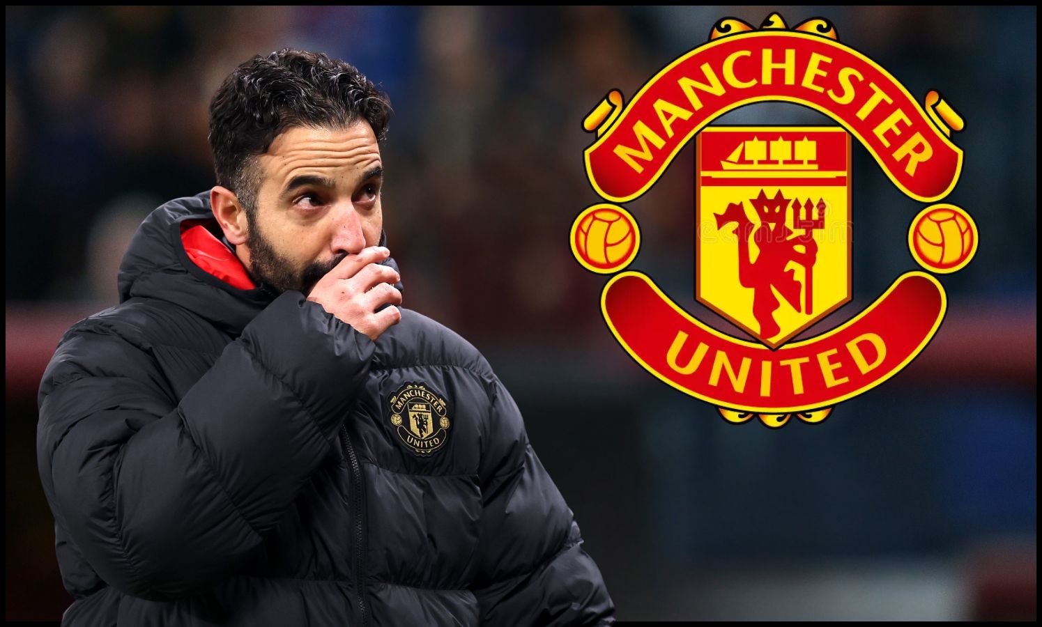 Ruben Amorim during his Man Utd stint