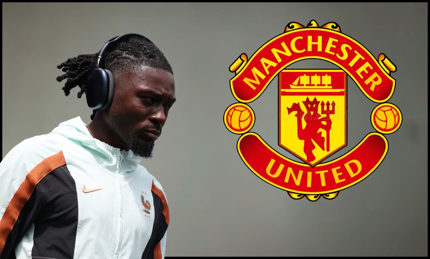 Manu Kone looking on