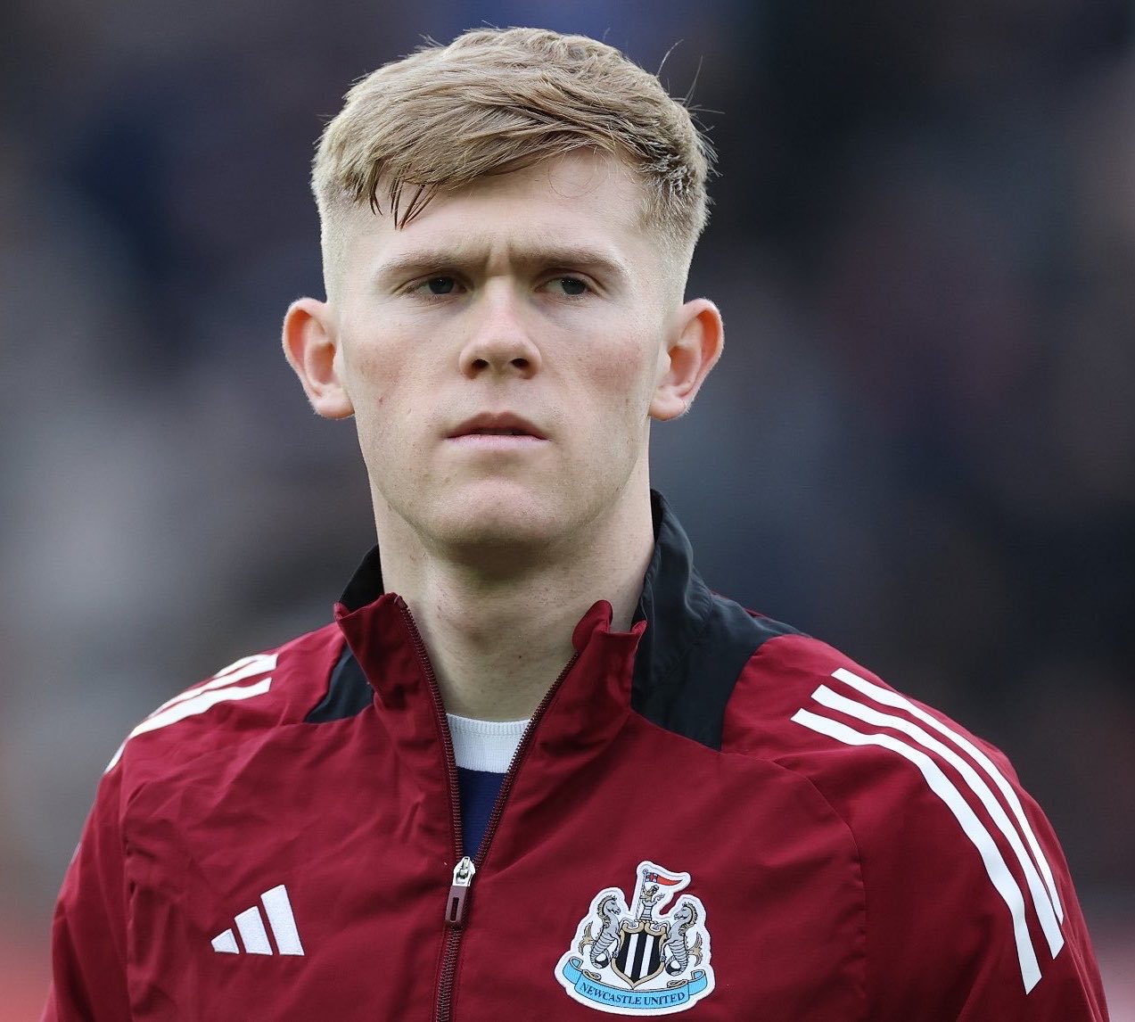 Lewis Hall in action for Newcastle.