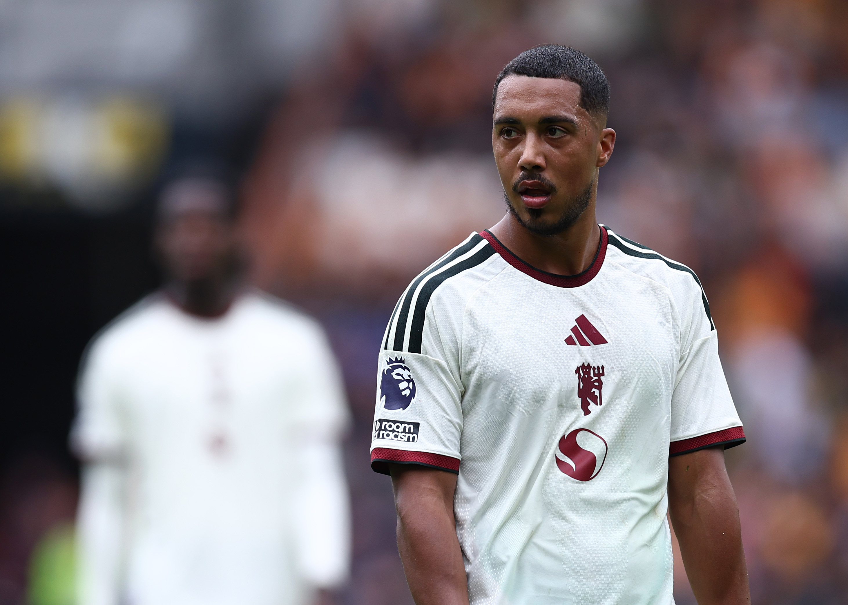 HULL, ENGLAND - AUGUST 22: Youri Tielemans of Manchester United during the Premier League 2026/27 match between Hull City and Manchester United at MKM Stadium on August 22, 2026 in Hull, England. 