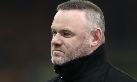 MILAN, ITALY - JANUARY 20: Wayne Rooney looks on before the UEFA Champions League 2025/26 League Phase MD7 match between FC Internazionale Milano and Arsenal FC at Stadio San Siro on January 20, 2026 in Milan, Italy