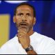 YORK, NEW YORK - JULY 17: Former football player Rio Ferdinand speaks during a press conference ahead of the FIFA World Cup 2026 Final at Fanatics Fest at Javits Center on July 17, 2026 in New York, New York.