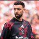 GOTHENBURG, SWEDEN - AUGUST 8: Bruno Fernandes of Manchester United looks on during the warm up prior to the during the pre-season friendly match between Paris Saint-Germain and Manchester United at Ullevi on August 8, 2026 in Gothenburg, Sweden.
