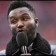 LONDON, ENGLAND - FEBRUARY 25: Former Chelsea Player, John Obi Mikel presents prior to the Carabao Cup Final match between Chelsea and Liverpool at Wembley Stadium on February 25, 2024 in London, England.