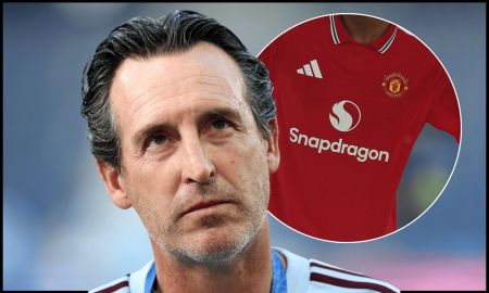 SALZBURG, AUSTRIA - AUGUST 11: Unai Emery, Manager of Aston Villa, looks on during an Aston Villa Stadium Familiarisation prior to the UEFA Super Cup 2026 at Stadion Salzburg on August 11, 2026 in Salzburg, Austria.