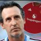 SALZBURG, AUSTRIA - AUGUST 11: Unai Emery, Manager of Aston Villa, looks on during an Aston Villa Stadium Familiarisation prior to the UEFA Super Cup 2026 at Stadion Salzburg on August 11, 2026 in Salzburg, Austria.