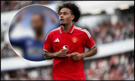GOTHENBURG, SWEDEN - AUGUST 8: Joshua Zirkzee of Manchester United during the during the pre-season friendly match between Paris Saint-Germain and Manchester United at Ullevi on August 8, 2026 in Gothenburg, Sweden.