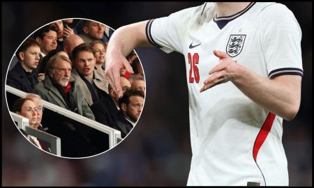LONDON, ENGLAND - MARCH 31: Lewis Hall of England during the international friendly match between England and Japan at Wembley Stadium on March 31, 2026 in London, England