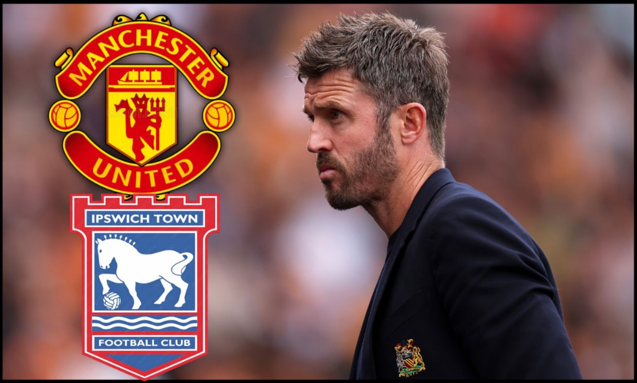 Michael Carrick looking on