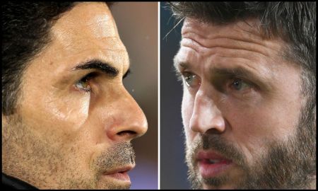 Mikel Arteta and Michael Carrick