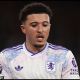 LONDON, ENGLAND - JANUARY 07: Jadon Sancho of Aston Villa during the Premier League match between Crystal Palace and Aston Villa at Selhurst Park on January 07, 2026 in London, England.