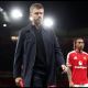 MANCHESTER, ENGLAND - SEPTEMBER 16: Michael Carrick, Manager of Manchester United, reacts after the Carabao Cup Third Round match between Manchester United and Brighton & Hove Albion at Old Trafford on September 16, 2026 in Manchester, England.