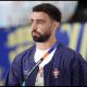 ARLINGTON, TEXAS - JULY 06: Bruno Fernandes #8 of Portugal arrives at the stadium before the FIFA World Cup 2026 Round of 16 match between Portugal and Spain at Dallas Stadium on July 06, 2026 in Arlington, Texas.