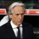 LISBON, PORTUGAL - SEPTEMBER 24: Jorge Jesus, Head Coach of Portugal, looks on before the UEFA Nations League 2026/27 group phase match between Portugal and Wales at Estadio Jose Alvalade on September 24, 2026 in Lisbon, Portugal.