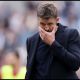 LIVERPOOL, ENGLAND - SEPTEMBER 06: Michael Carrick, Manager of Manchester United, dejected after the Premier League 2026/27 match between Everton and Manchester United at Hill Dickinson Stadium on September 06, 2026 in Liverpool, England.