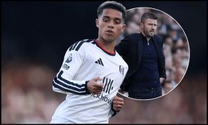 LONDON, ENGLAND - SEPTEMBER 20: Joshua King of Fulham during the Premier League 2026/27 match between Fulham and Manchester United at Craven Cottage on September 20, 2026 in London, England.