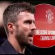 MANCHESTER, ENGLAND - SEPTEMBER 10: Michael Carrick, Manager of Manchester United, after the UEFA Champions League 2026/27 League Phase MD1 match between Manchester United and Sabah FC at Old Trafford on September 10, 2026 in Manchester, England.