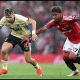 Andrey Santos in action for Man Utd