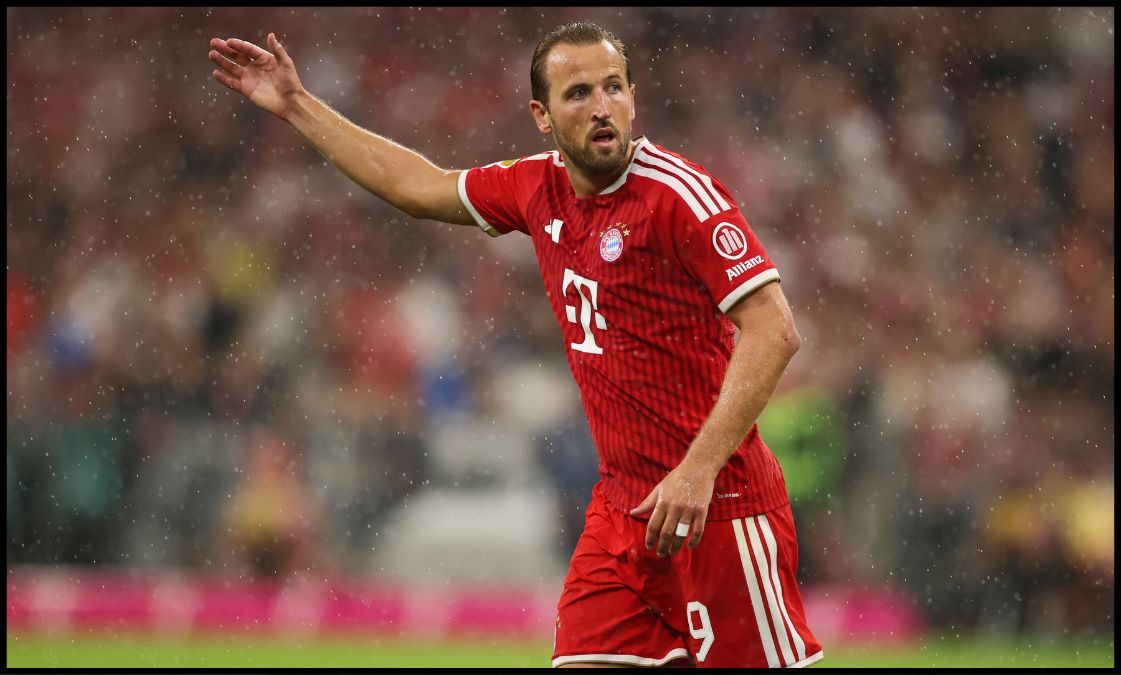 Harry Kane in action