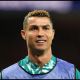 Cristiano Ronaldo watching on from the sidelines
