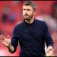 Michael Carrick applauding Man Utd fans