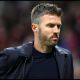 Michael Carrick on the sidelines